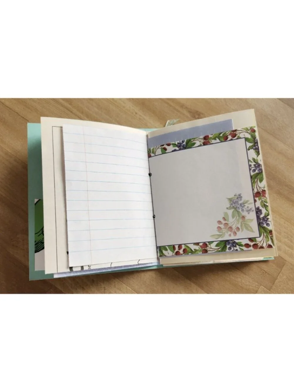Happy Thoughts Junk Journal Handmade 60 pages
